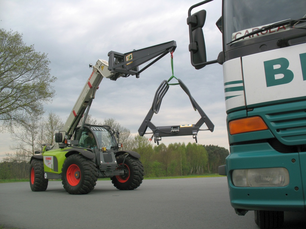 Entladung LKW