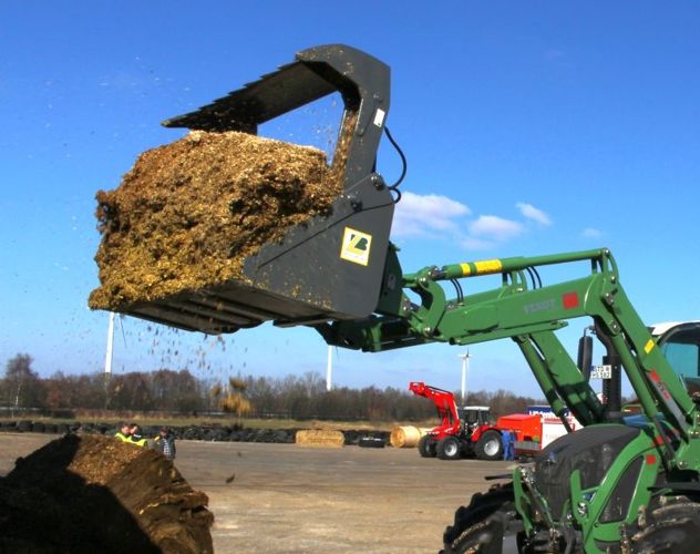 Entnahme Maissilage