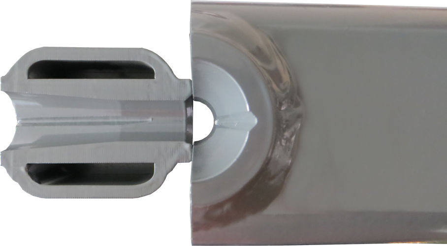 Tine tube with twist protection